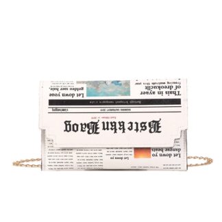 Newspaper Print Envelope Bag