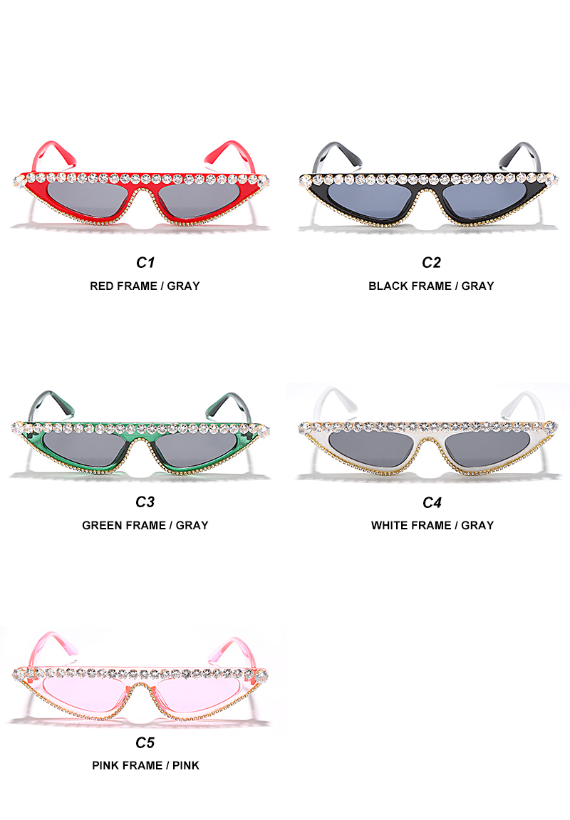 Sleek Cat Eye Sunglasse (5 colors)