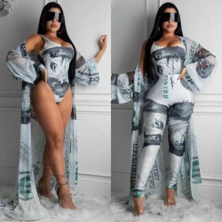 Money Print 3 Piece Set